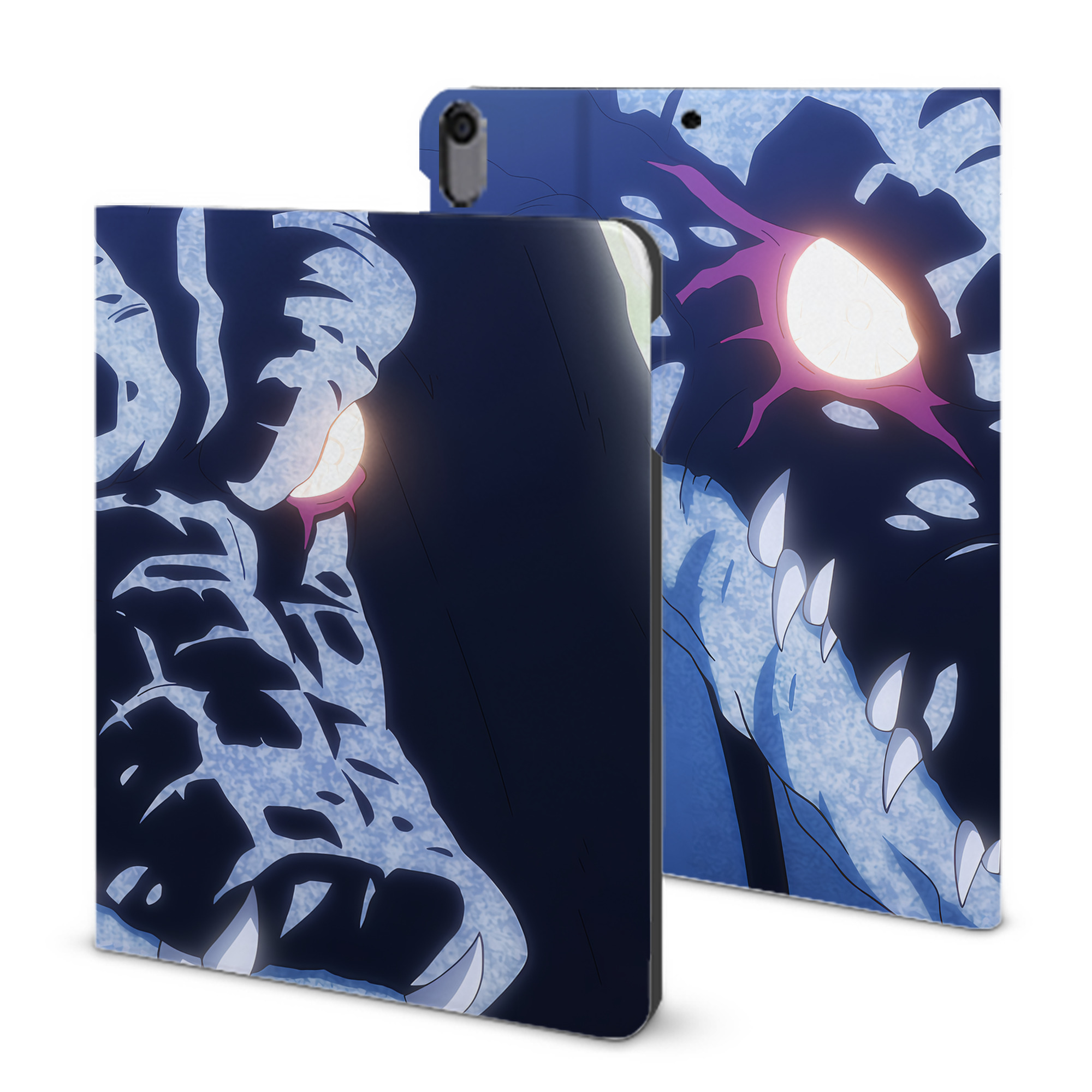 （画像用） 転スラ Regarding Reincarnated to Slime IPad ケース ブック型 PUレザー TPU 耐衝撃 軽量 薄型 ペン収納なし 全面保護 IPad 各モデル対応